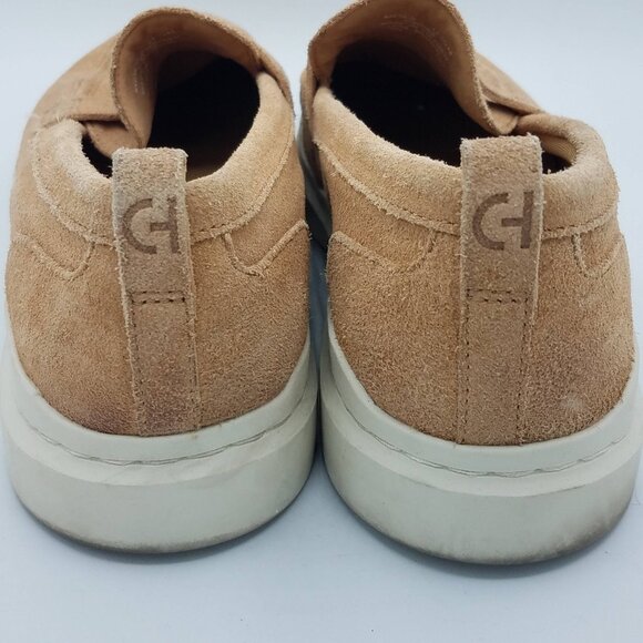 Cole Haan GrandPrø Rally Slip-on Penny Loafers Tan Mens 11.5 Shoes C36088